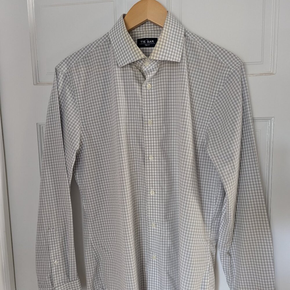 The Tie Bar dress shirt, trim fit, 32/33 15.5"